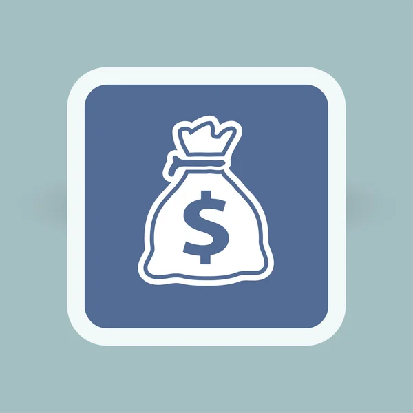 Pictograph of money icon — Stock Vector