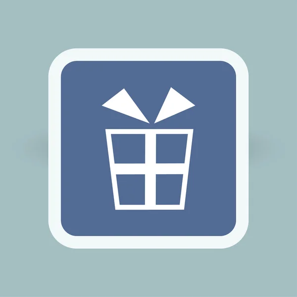 Ikona ikony dárek — Stockový vektor