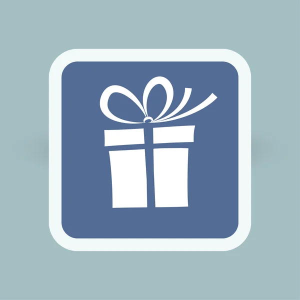 Pictograph van geschenk pictogram — Stockvector