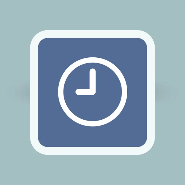 Pittogramma dell'icona dell'orologio — Vettoriale Stock