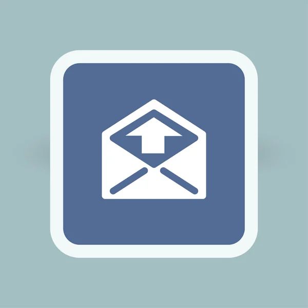 Pictografía del icono de correo — Archivo Imágenes Vectoriales