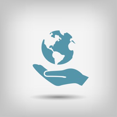 ekibimizi küre simgesi