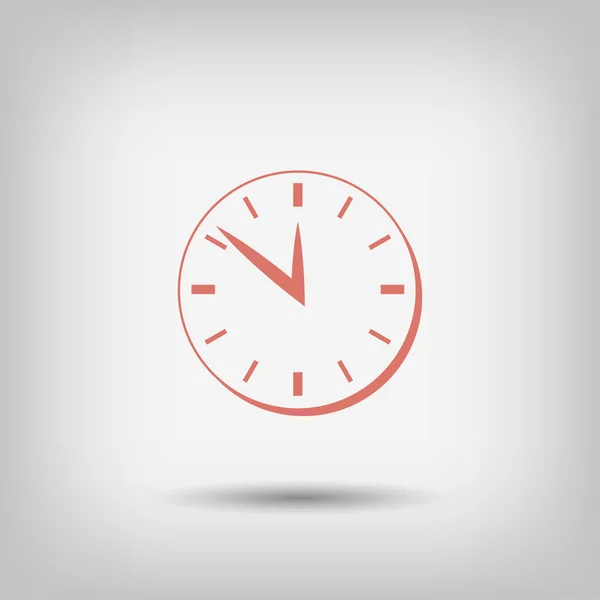 Pictografía del icono del reloj — Vector de stock