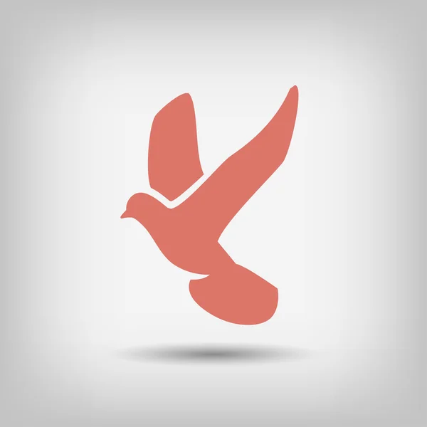 Pictograph för bird icon — Stock vektor