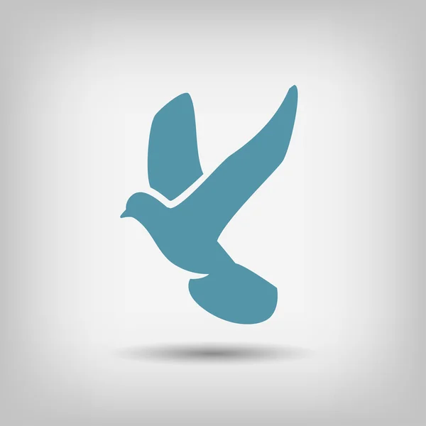 Pictogramme de l'icône oiseau — Image vectorielle