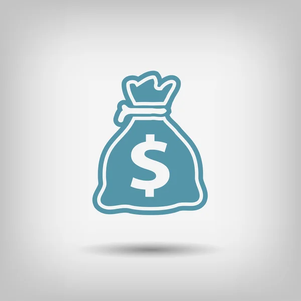 Pictograph of money icon — Stock Vector