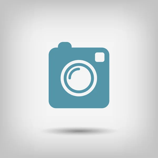 Pictograph van camera-icoontje — Stockvector