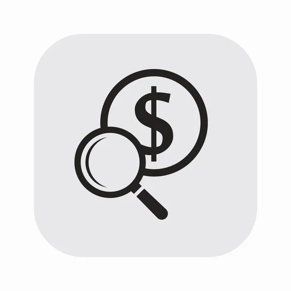 Pictograma do ícone do dinheiro —  Vetores de Stock