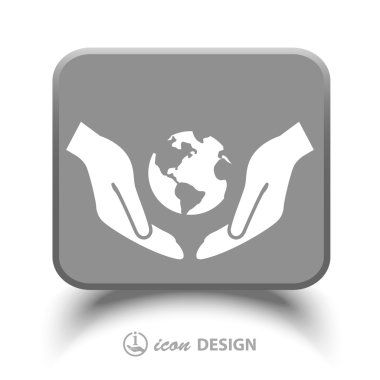 ekibimizi küre simgesi