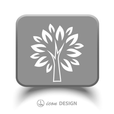 ağaç simgesiyle resim