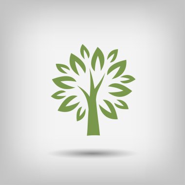 ağaç simgesiyle resim