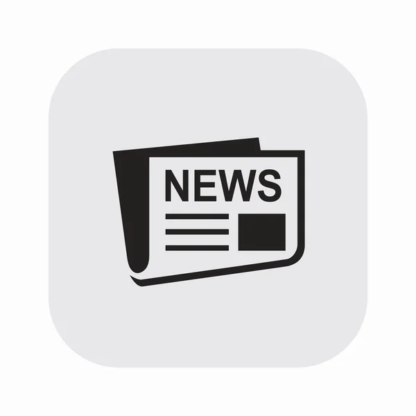 Signo icono de noticias — Vector de stock