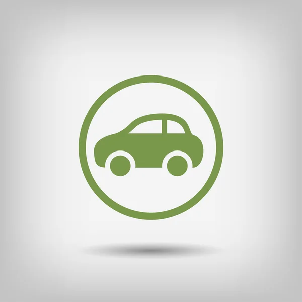 Pictograph of car icon — Stock Vector