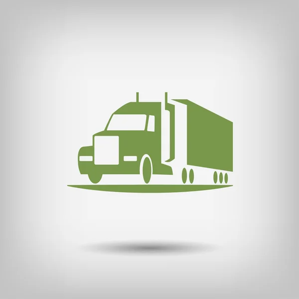 Pictogramme de l'icône du camion — Image vectorielle
