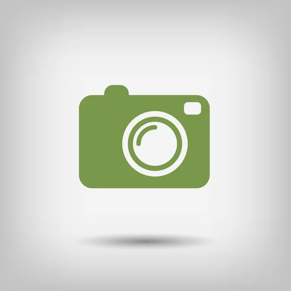 Pictograma do ícone da câmera — Vetor de Stock