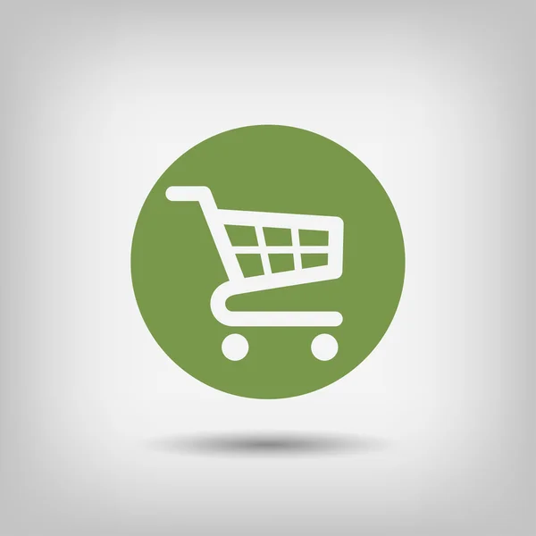 Pictograph shopping cart — Stock vektor