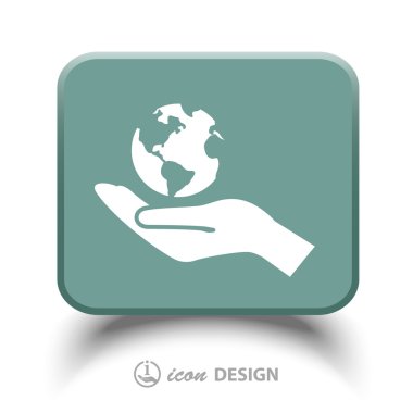 ekibimizi küre simgesi