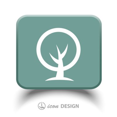 ağaç simgesiyle resim