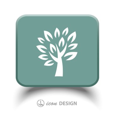 ağaç simgesiyle resim