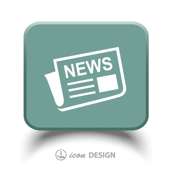 News icon sign — Stock Vector