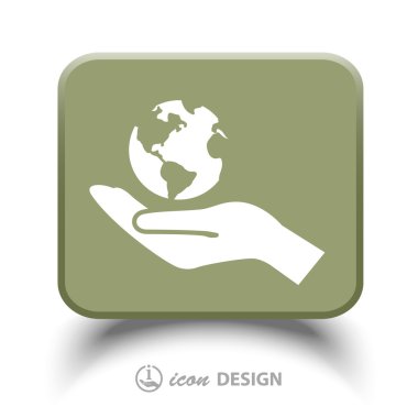 ekibimizi küre simgesi