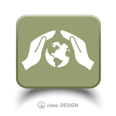 ekibimizi küre simgesi