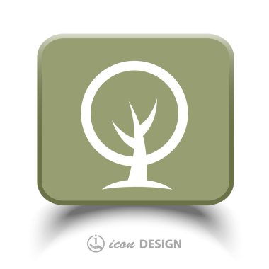 ağaç simgesiyle resim