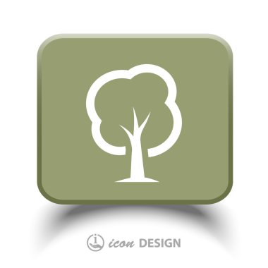ağaç simgesiyle resim
