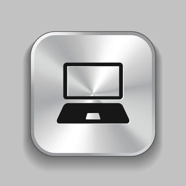Pittogramma dell'icona del computer — Vettoriale Stock