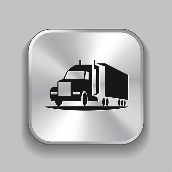 Pictograph of truck icon — Stock Vector