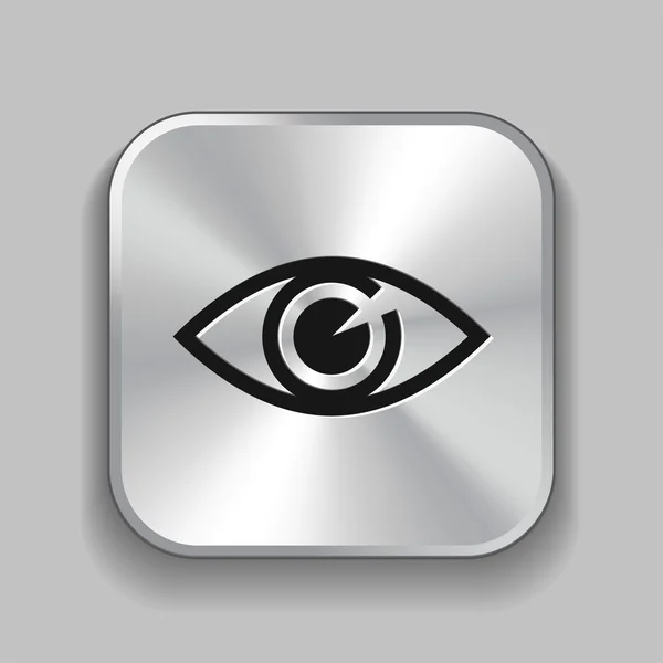 Pictograph of eye icon — Stock Vector