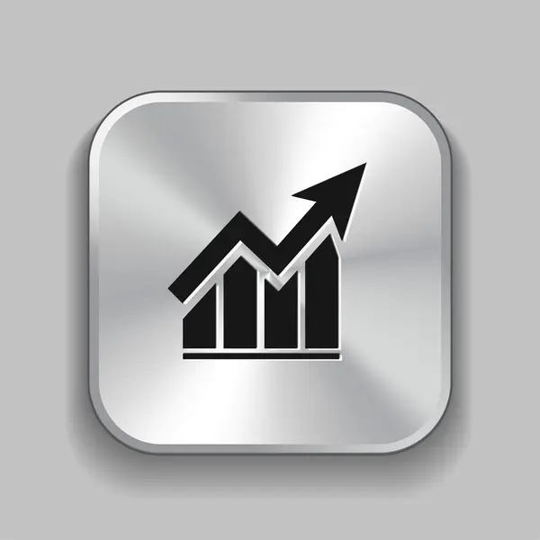 Pictograph av diagram ikon — Stock vektor