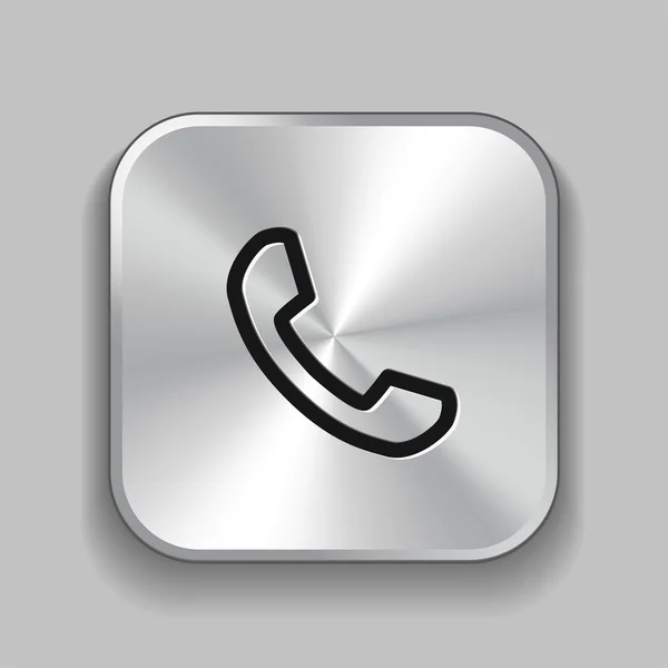 Pictograph van telefoonpictogram — Stockvector