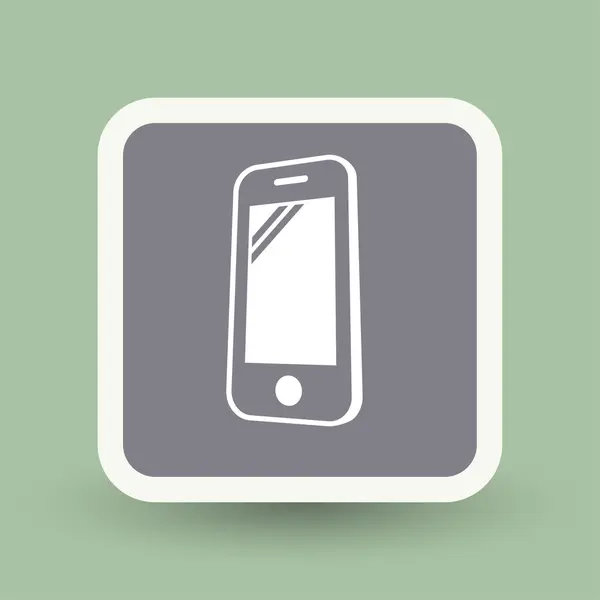 Pictograma pictogramei mobile — Vector de stoc