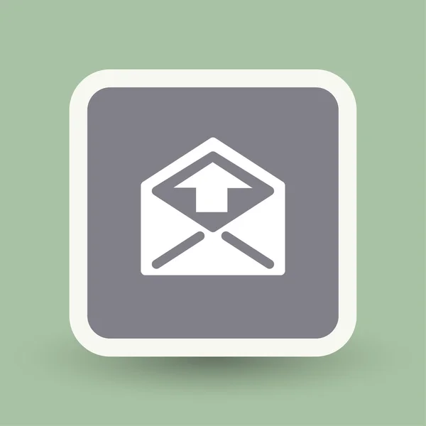 Pictogramme de l'icône mail — Image vectorielle