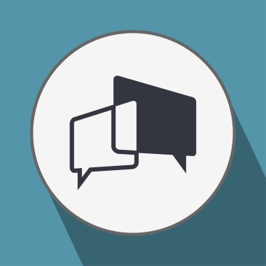 ileti veya sohbet simgesi