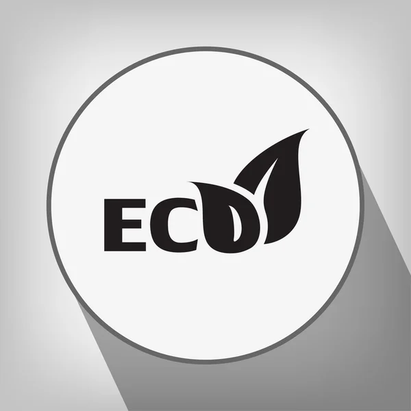 Pictograph van eco-pictogram — Stockvector