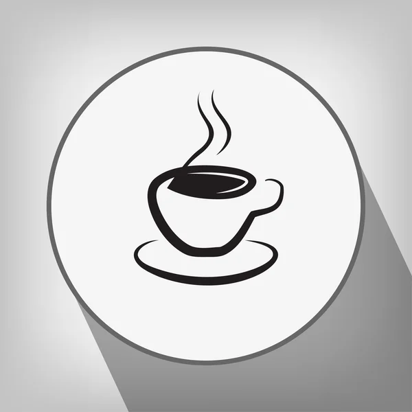 Pictograph van cup pictogram — Stockvector