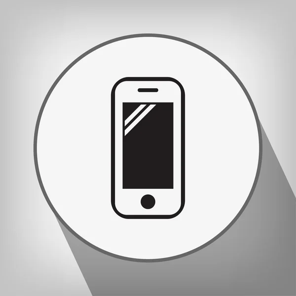 Pictograph van mobiele pictogram — Stockvector