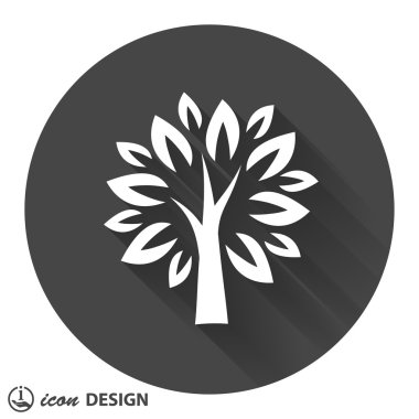 ağaç simgesiyle resim