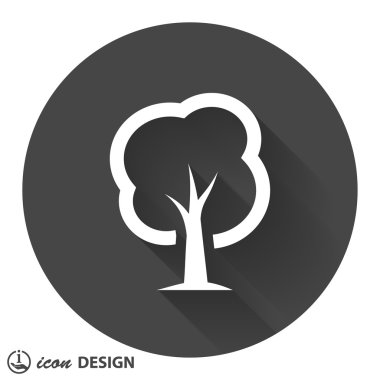 ağaç simgesiyle resim