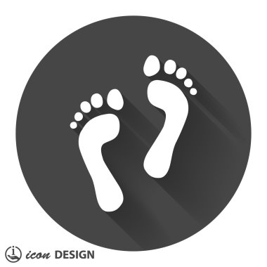 Ekibimizi ayak izleri simgesinin