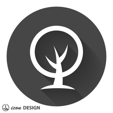 ağaç simgesiyle resim