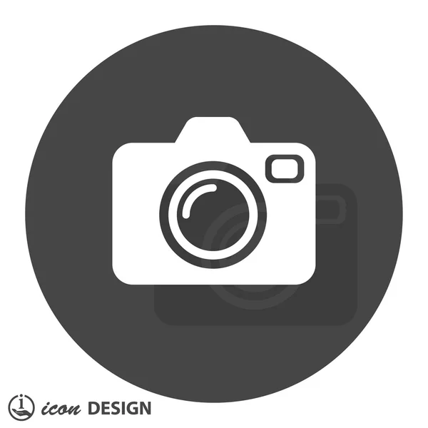 Ikony Symbols ikona aparatu fotograficznego — Wektor stockowy