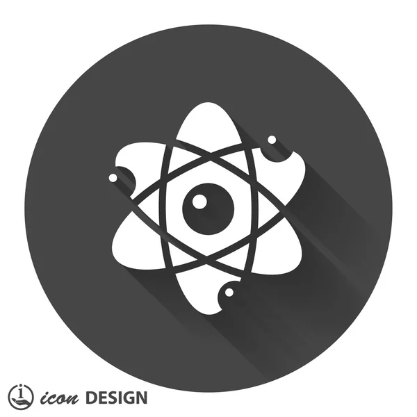 Atom アイコンの絵文字 — ストックベクタ