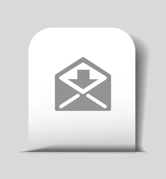 Pictogramme de l'icône mail — Image vectorielle