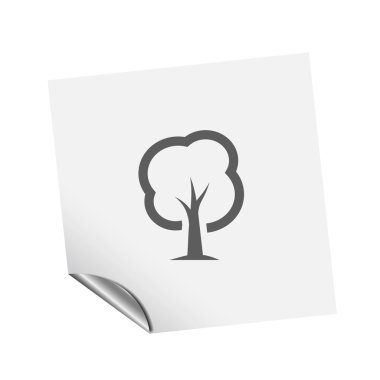 ağaç simgesiyle resim