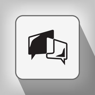 ileti veya sohbet simgesi