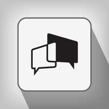 ileti veya sohbet simgesi