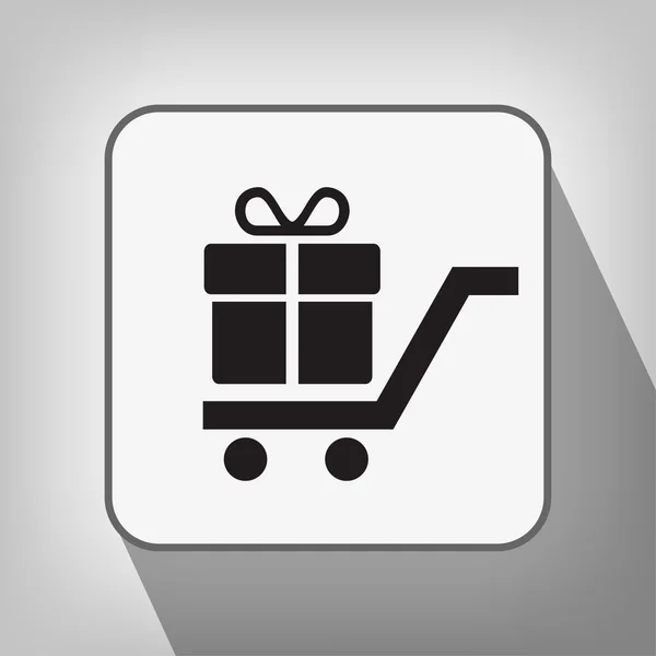 Piktogramm des Geschenksymbols — Stockvektor